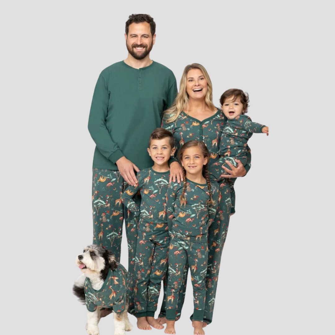 2024 Christmas Family Matching Pajamas Set, Daddy, Mommy, and Me