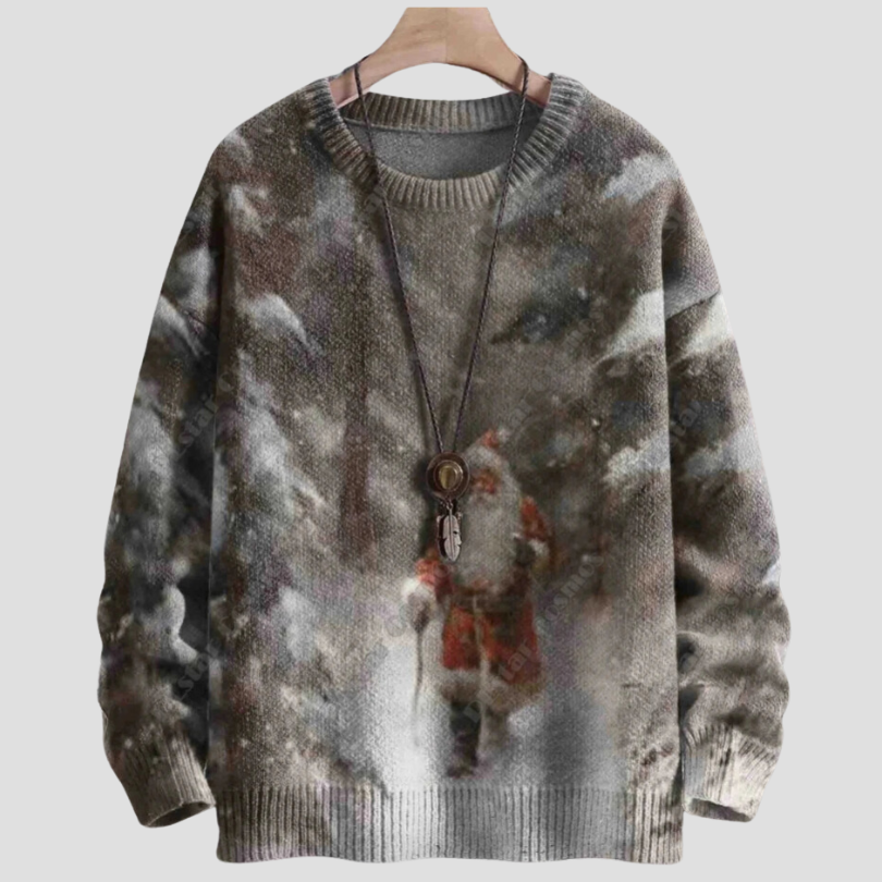 New 3D Printed Santa Claus Snowflake Christmas Tree Elk Art Print Authentic Ugly Sweater Winter Casual Unisex Sweater S-6