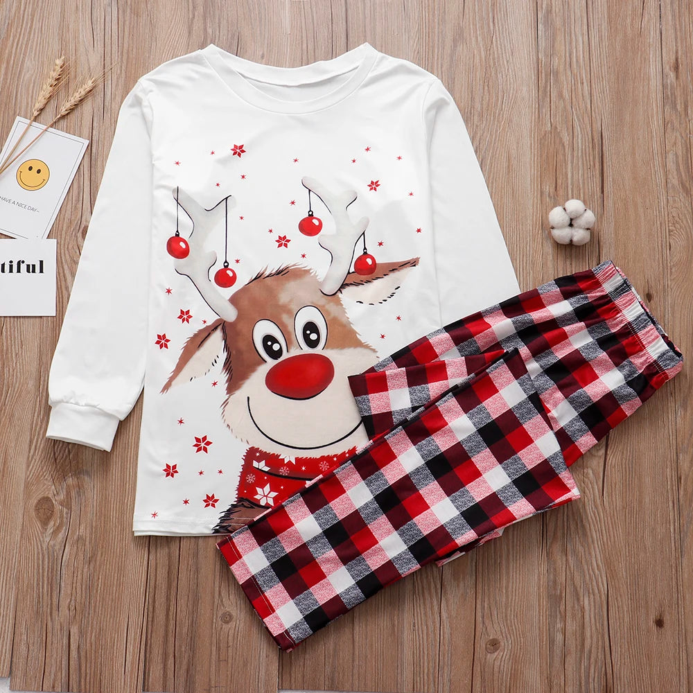 Family Matching Christmas Pajamas Set – Festive Sleepwear for Parents & Kids