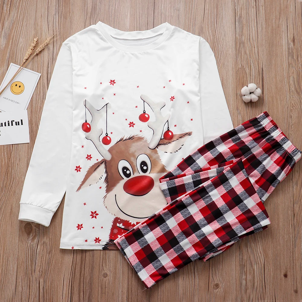 Family Matching Christmas Pajamas Set – Festive Sleepwear for Parents & Kids