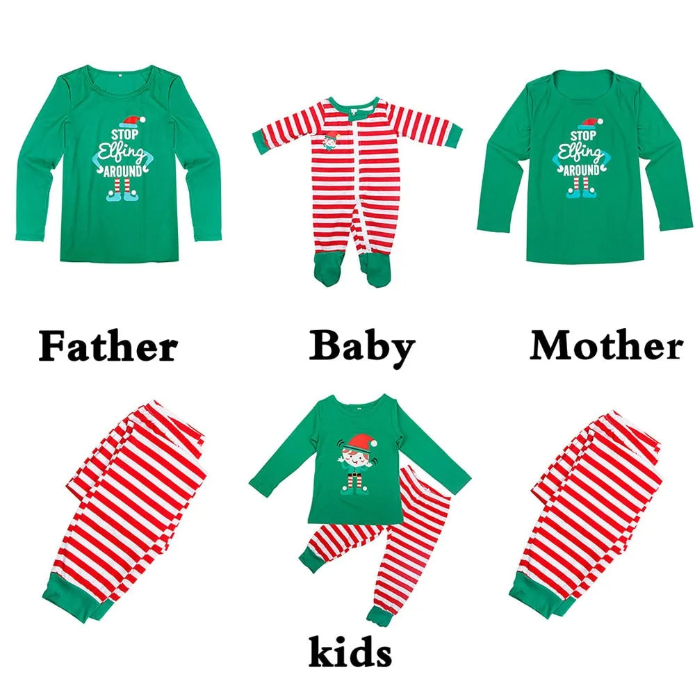 2024 Christmas Family Pajamas Set | Matching Winter Outfits