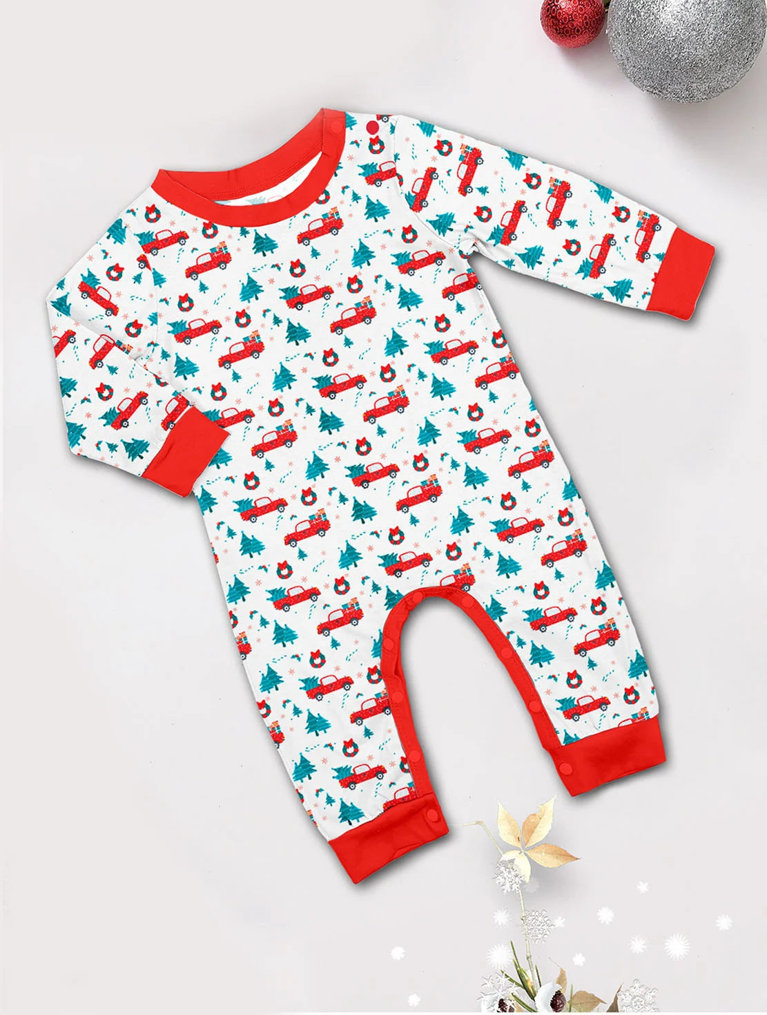 2024 Christmas Pajamas Family Matching Adult Father Mother Kids Girl Baby Xmas Pyjamas Outfits Clothes Set Family Look Sleepwear