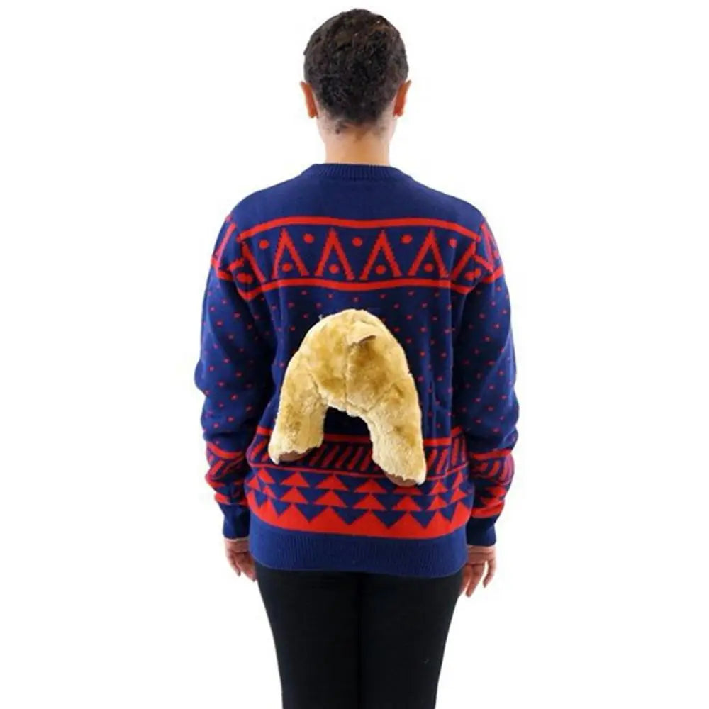 2024 Christmas 3D Dinosaur Ugly Sweater, Unisex Fun Jumper