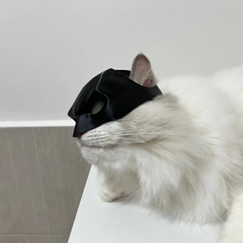 Adorable Bat Cat Mask - Transform Your Kitty into a Halloween Superhero!