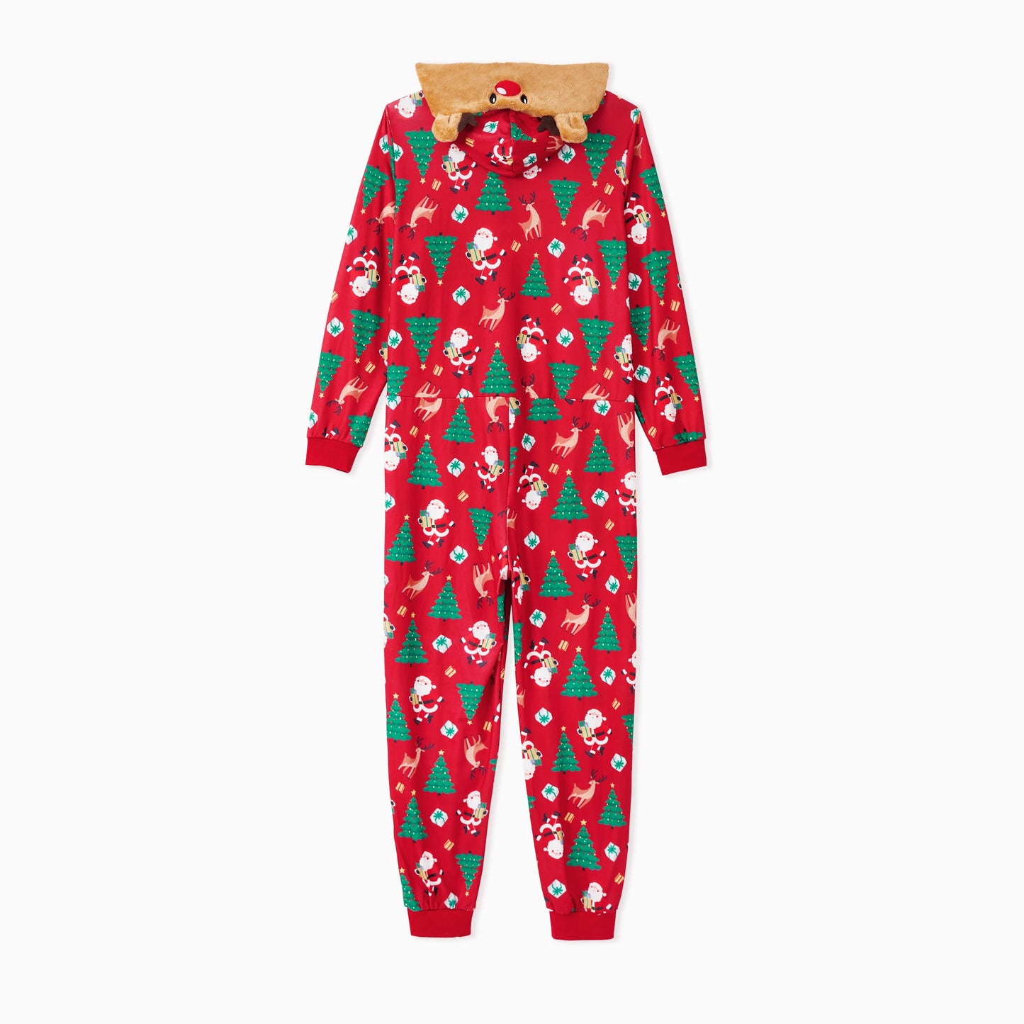 3D Reindeer Hooded Family Pajamas Sets for Christmas – Matching Onesies