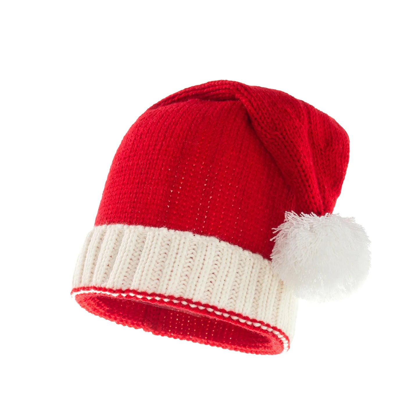 Christmas Knitted Hat Cute Pom Pom Adult Kids Soft Beanie Santa Hat New Year Party Kids Gift Navidad Noel Xmas Decoration 2023