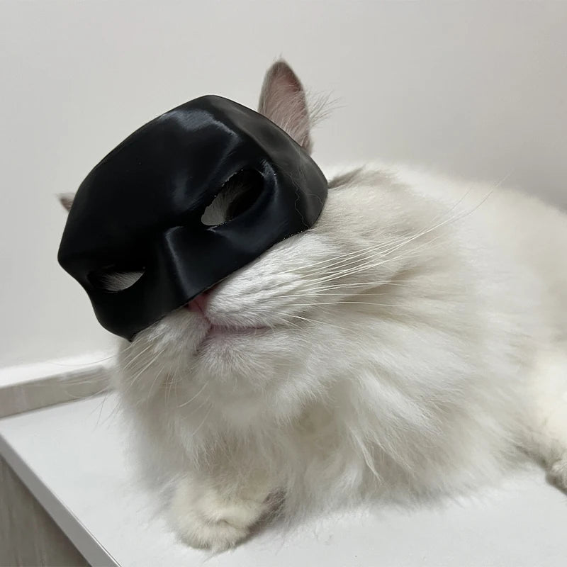 Adorable Bat Cat Mask - Transform Your Kitty into a Halloween Superhero!