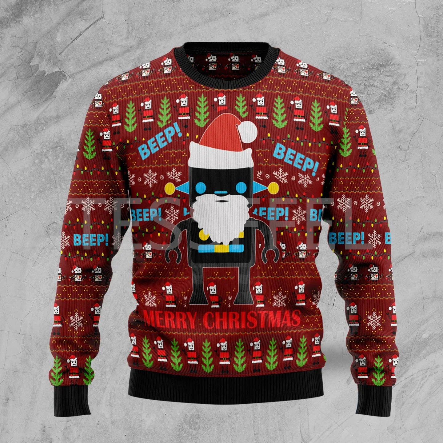 Cosplay Christmas Ugly Sweater Cartoon Dog Cat Santa Claus Tattoo Long Sleeves 3DPrint Autumn Winter Pullover Harajuku Casual 18