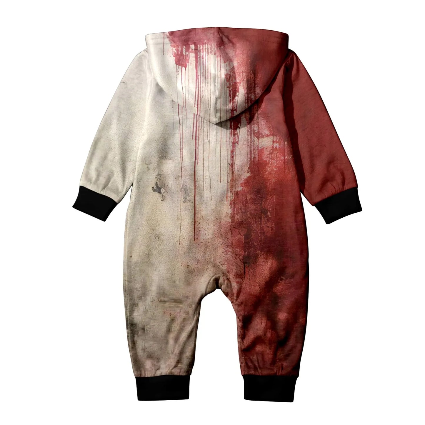 2024 New Halloween Party Clothes for Family Look Mother Father Kids Matching Outfits Blood Pajamas Set Soft Sleepwear Jumpsuit