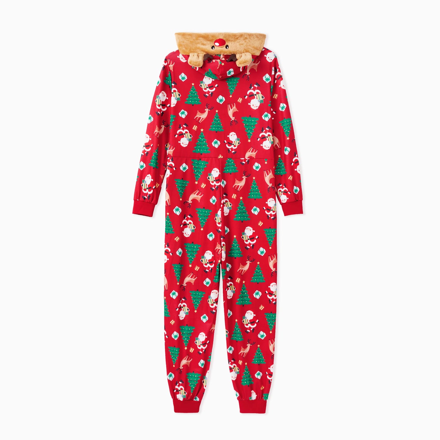 3D Reindeer Hooded Family Pajamas Sets for Christmas – Matching Onesies